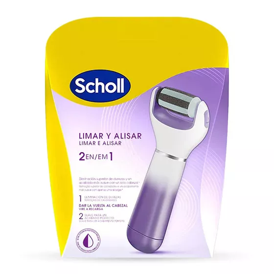 Scholl Lima Elétrica Pés 2em1 Limar e Alisar