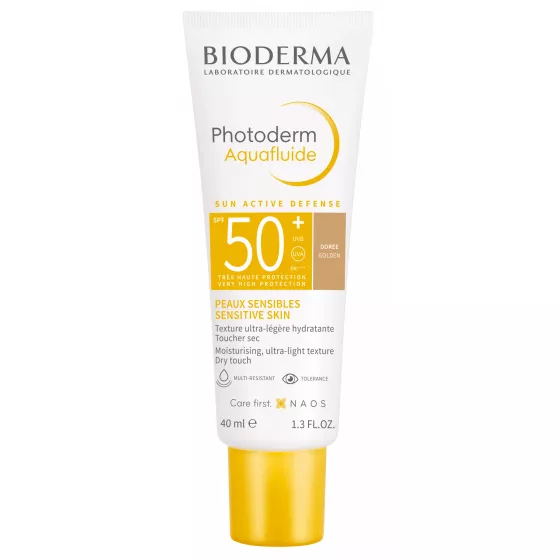 Bioderma Photoderm Aquafluide SPF 50+ 40ml Dourado