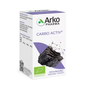 Arkocapsulas Carbo Activ 40 Cápsulas