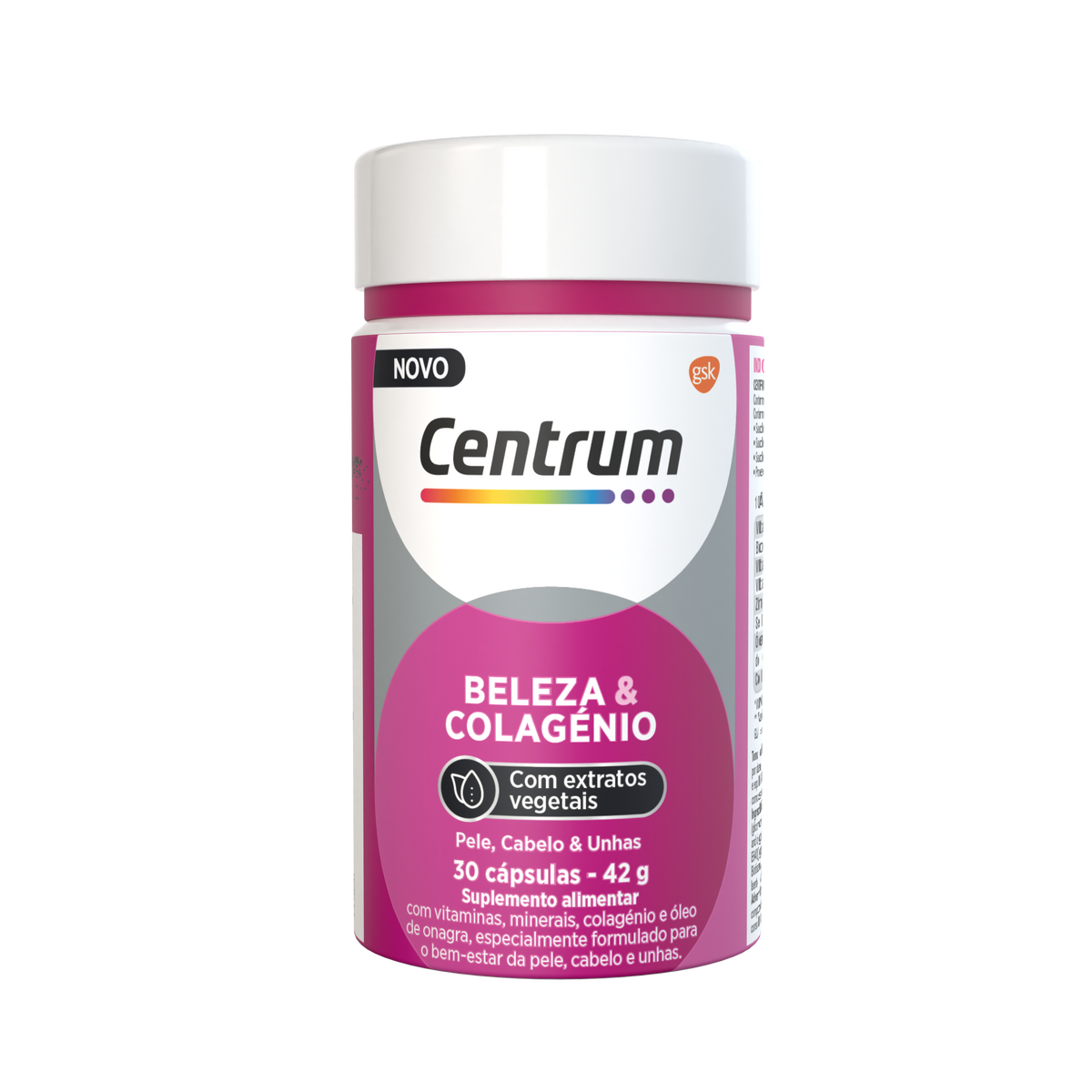 Centrum Beleza e Colagénio 30 cápsulas 1 Centrum Beleza e Colagénio 30 cápsulas