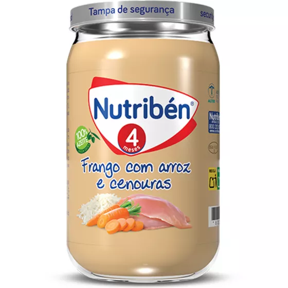 Nutriben Boiao 4 Arroz Cenou Frang 235G