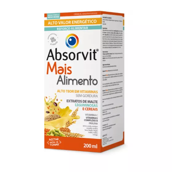 Absorvit Mais Alimento Susp 200ml