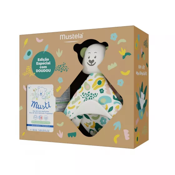 Mustela Musti Colónia Perfumada 50ml + Doudou