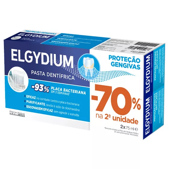 Elgydium Duo Proteção Gengivas 70% na 2ª Unidade
