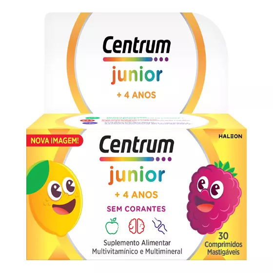 Centrum Júnior 30 Comprimidos Mastigáveis