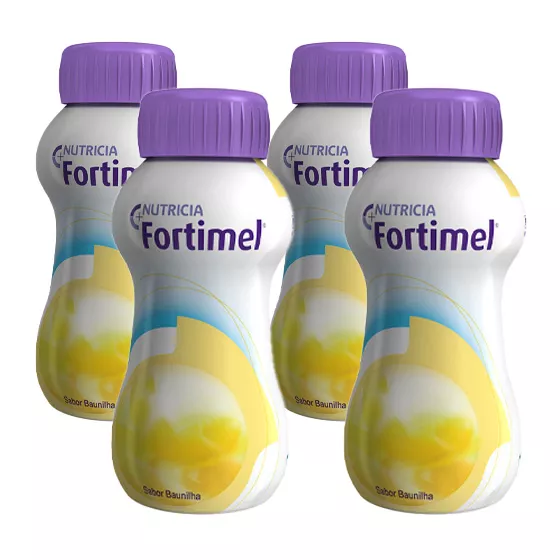 Fortimel Solução Baunilha 200ml 4 Unidades
