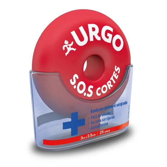 Urgo Sos Cortes Banda Autoades 2,5cmx3m