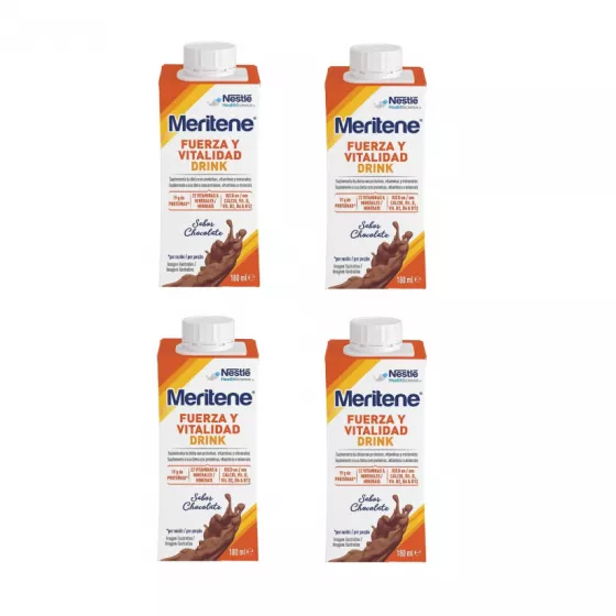 Meritene Força Vital Drink Choc 180MlX4