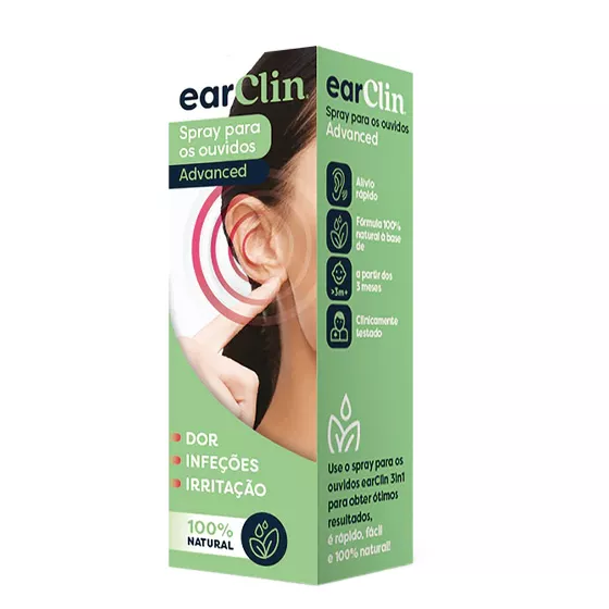 Earclin Spray Ouvidos 15ml