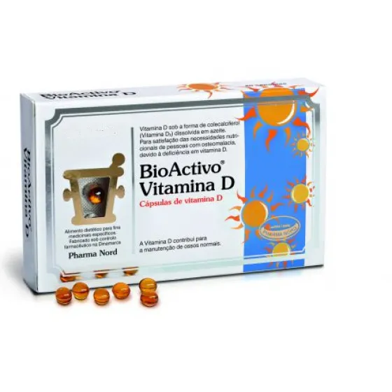 Bioactivo Vitamina D Capsx80