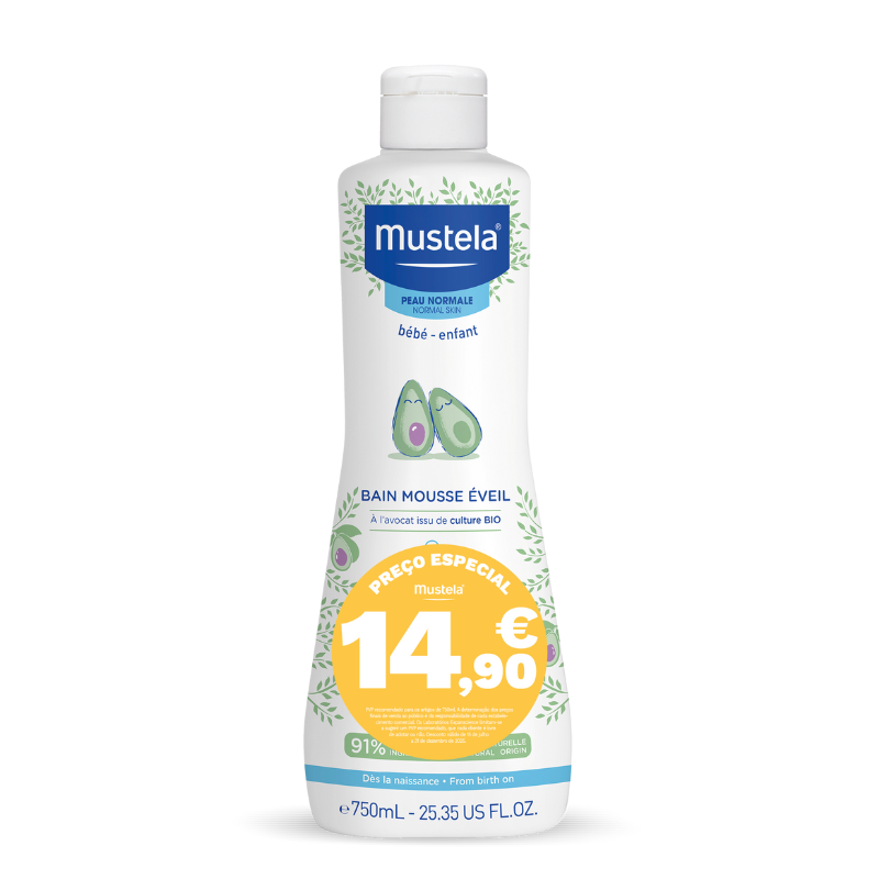 Mustela Espuma Banho Multossensorial 750 ml