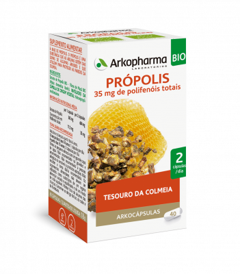 Arkocapsulas Propolis Bio Caps X40