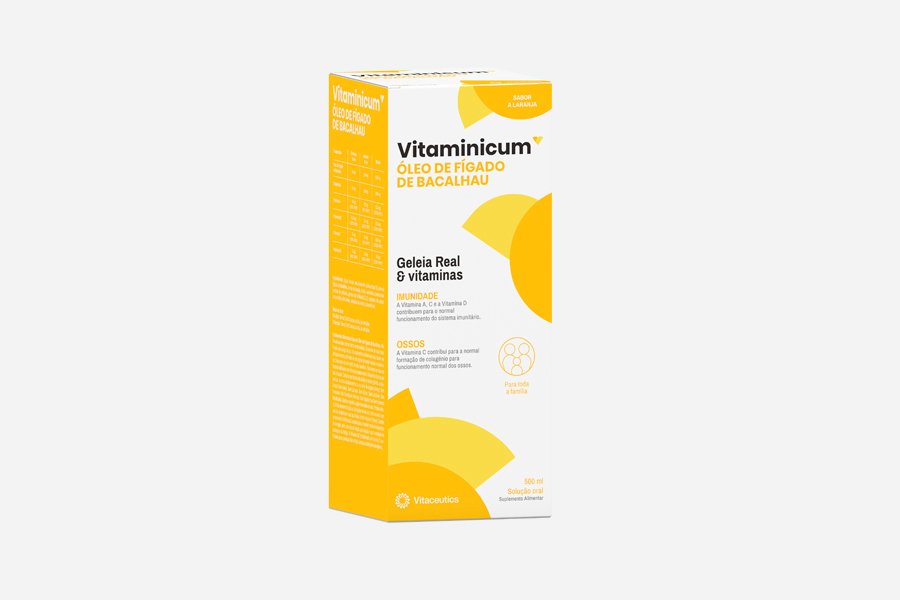 Vitaminicum Óleo Figado Bacalhau C/Geleia Real 500ml