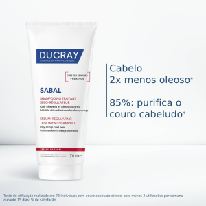 Ducray Sabal Champô Cabelo Oleoso 200ml