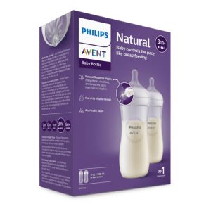 philips avent natural response biberao neutro duo 3m 2x330ml