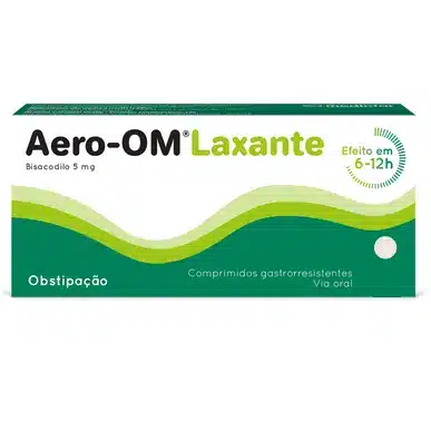 Aero-Om Laxante , 5 Mg 20 comprimidos gastroresistentes