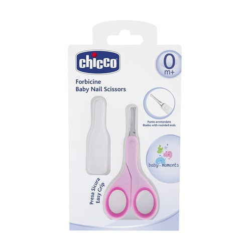 Chicco Tesoura Unhas Rosa