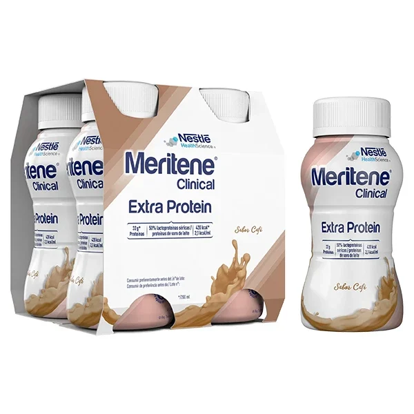 Meritene Clinical Extra Protein Café 4 x 200mL