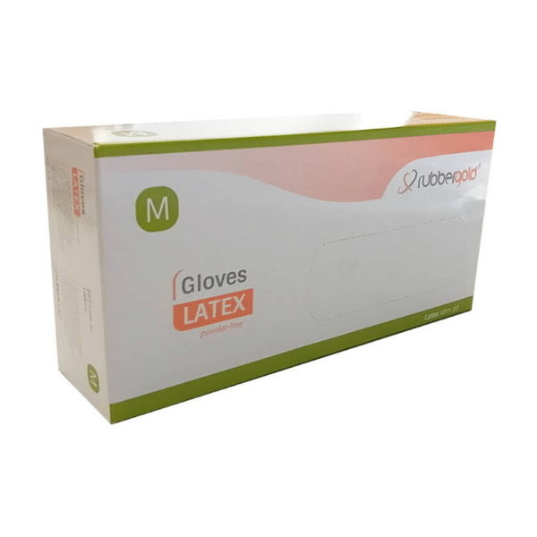 Rubbergold Luvas Látex S/Po M X100