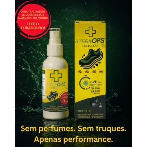 Sterilops FeetClean – Spray Higienizante para Pés e Calçado