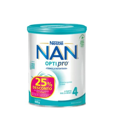 NAN Optipro 4 Lt Cresc 24M+ 800g+Dsc25%