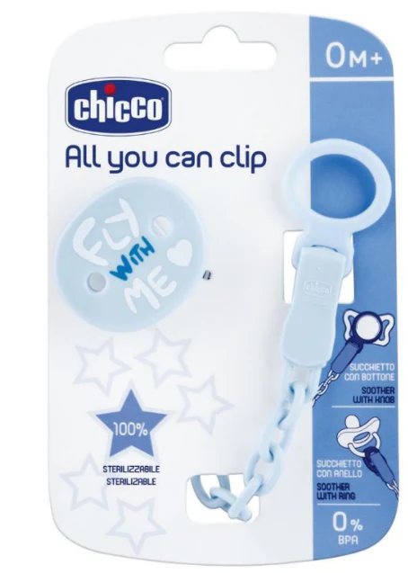 Clip De Chucha Universal Azul Chicco
