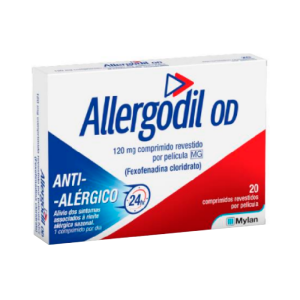 Allergodil OD MG 120 mg Blister 20 Unidade(s)
