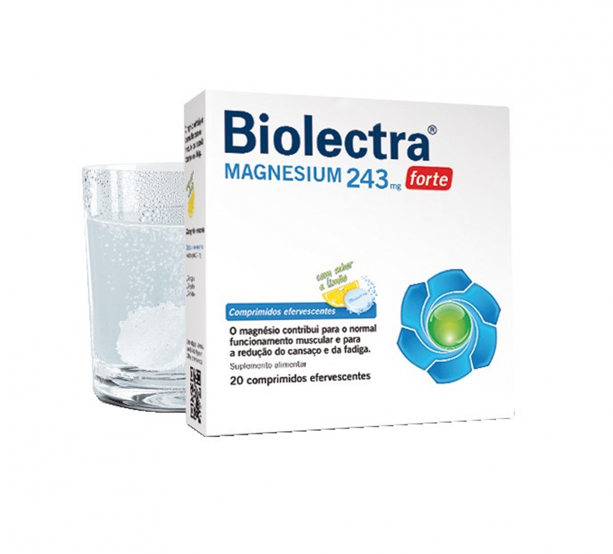 Biolectra Magnesio Comprimidos Efervescentes Limão X 20