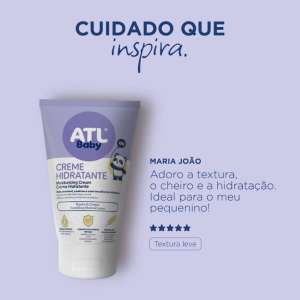 ATL Baby Creme Hidratante 100g | Hidratação Suave para Pele Atópica Bebé