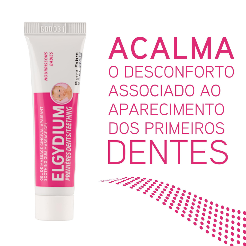 ELGYDIUM Primeiros Dentes 15ml | Gel Gengival Bebé +3 Meses