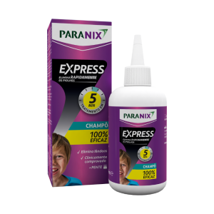 Paranix Express Champô 200ml | Elimina Piolhos em 5 Minutos