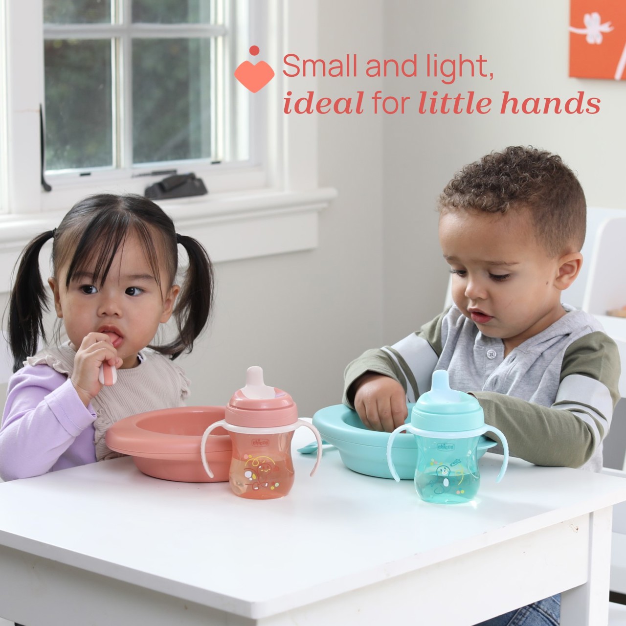 Chicco Conjunto de Talheres Inox Rosa 18M+ - Image 3