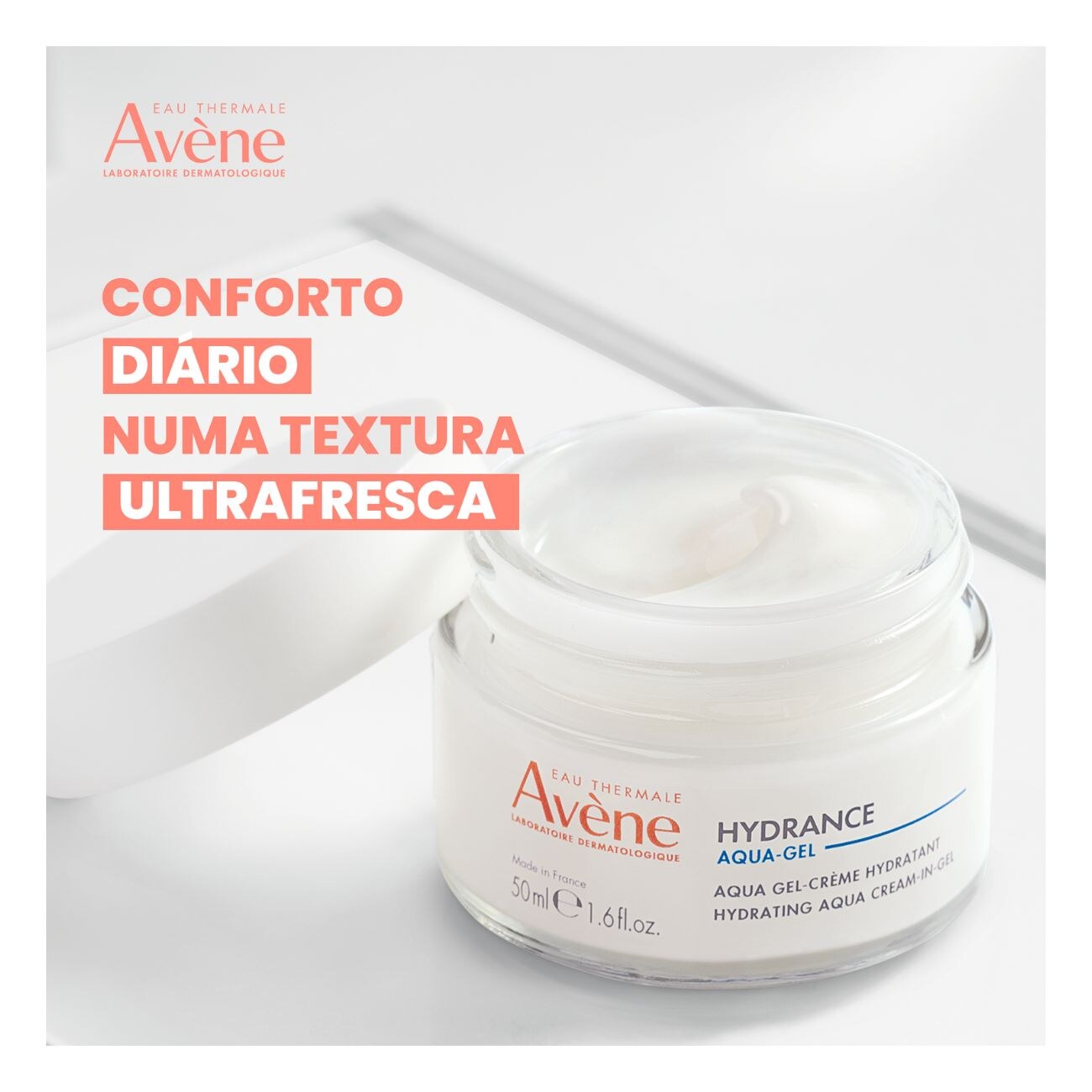 Avène Hydrance Aqua Gel-Creme Hidratante 50ml 1 Avène Hydrance Aqua Gel-Creme Hidratante 50ml