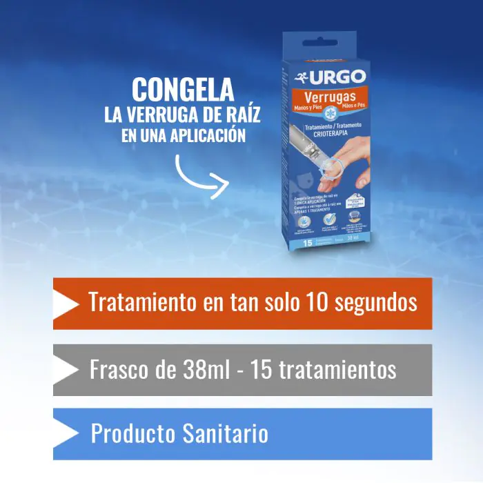 Urgo Verrugas Aplicador Crioterapia Tecnologia - 38ml 5 Urgo Verrugas Aplicador Crioterapia Tecnologia - 38ml - Image 5