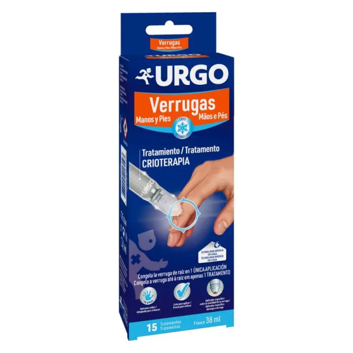 Urgo Verrugas Aplicador Crioterapia Tecnologia - 38ml 1 Urgo Verrugas Aplicador Crioterapia Tecnologia - 38ml