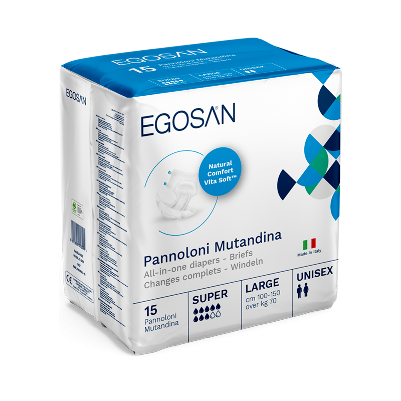 Egosan Fralda Incontinência Super  L X15