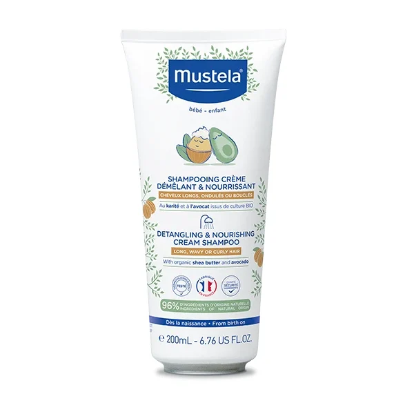 Mustela Champô Creme Desembaraçador 200mL