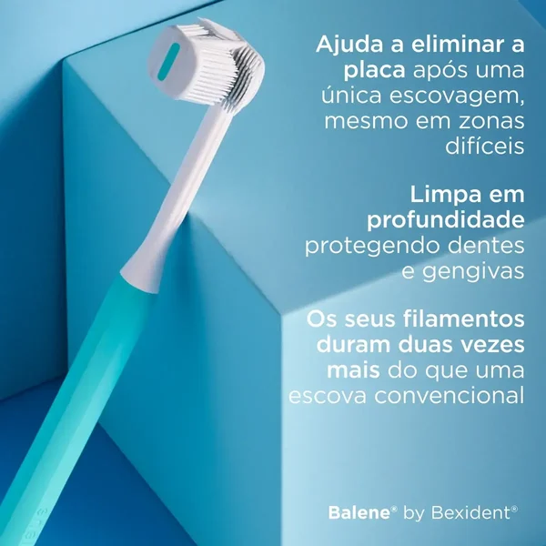 Balene Bexident Escova De Dentes Média Marinho - Image 2