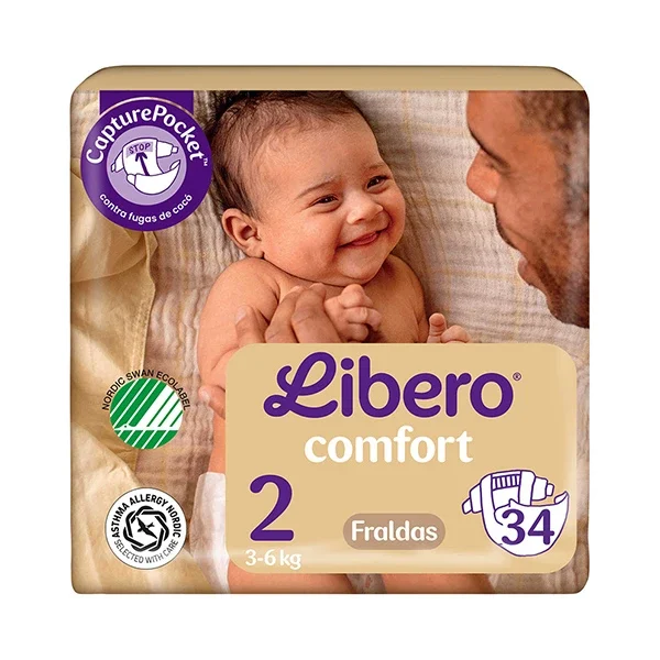 Libero Comfort Open 2   3-6Kg x34