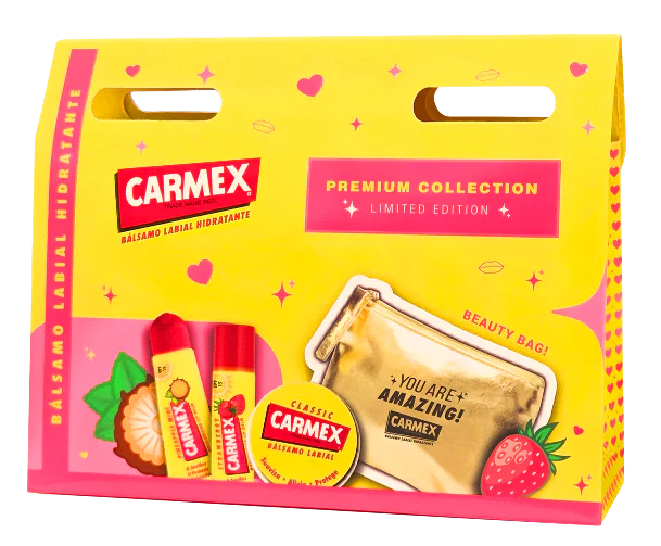 Carmex Coffret Premium Collection – Hidratação, Reparação & Proteção