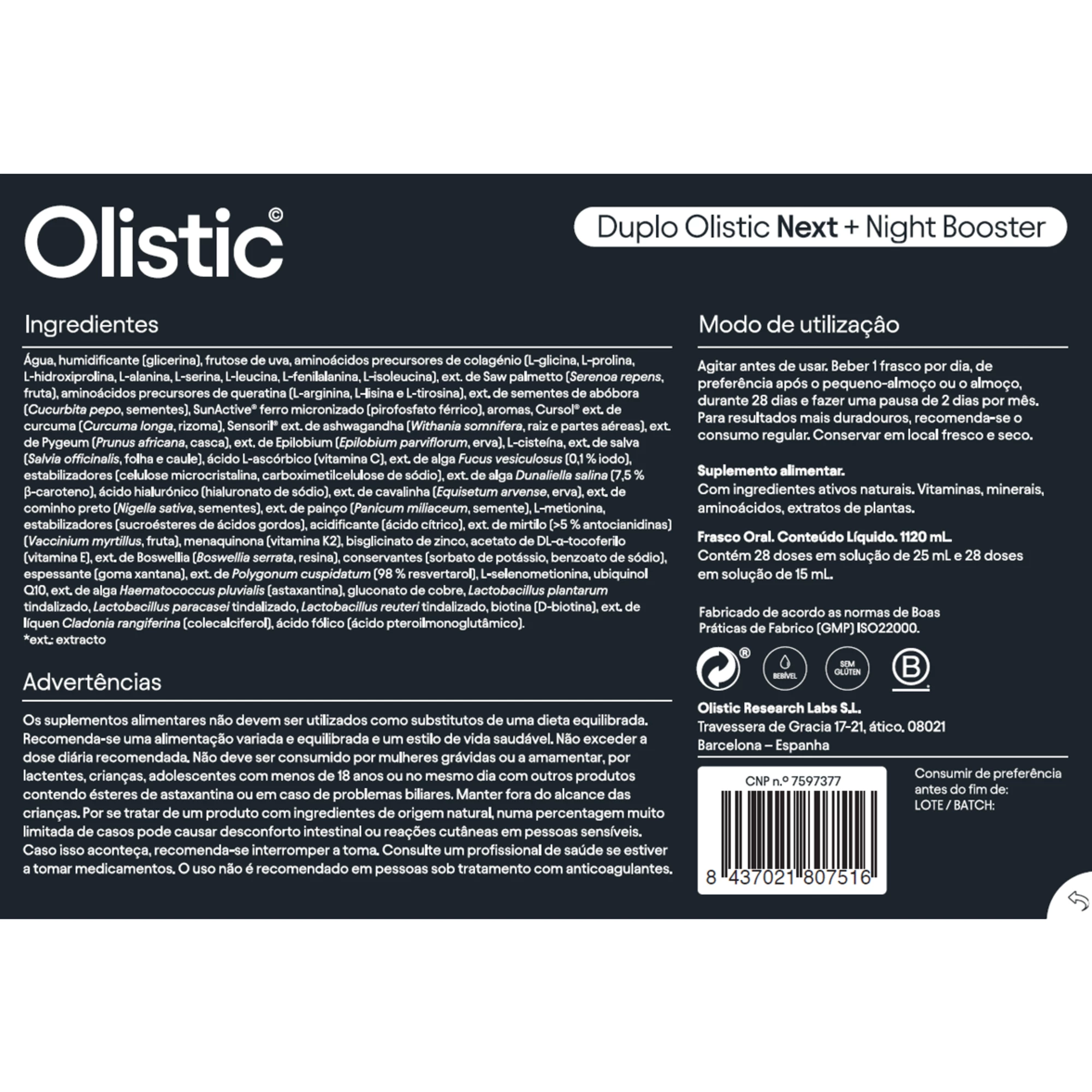 Olistic Night Booster - Um booster noturno que atua enquanto te desconectas. 5 Olistic Night Booster - Um booster noturno que atua enquanto te desconectas. - Image 5