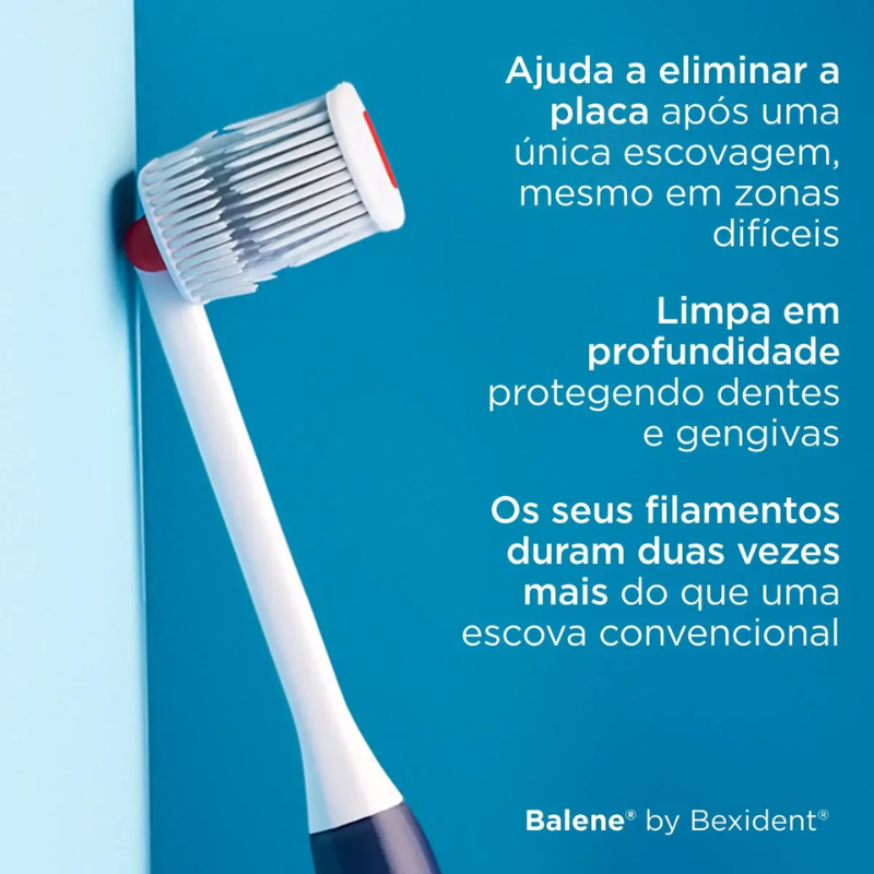 Balene by Bexident Escova Dentes Suave Azul para Gengivas Sensíveis - Image 3