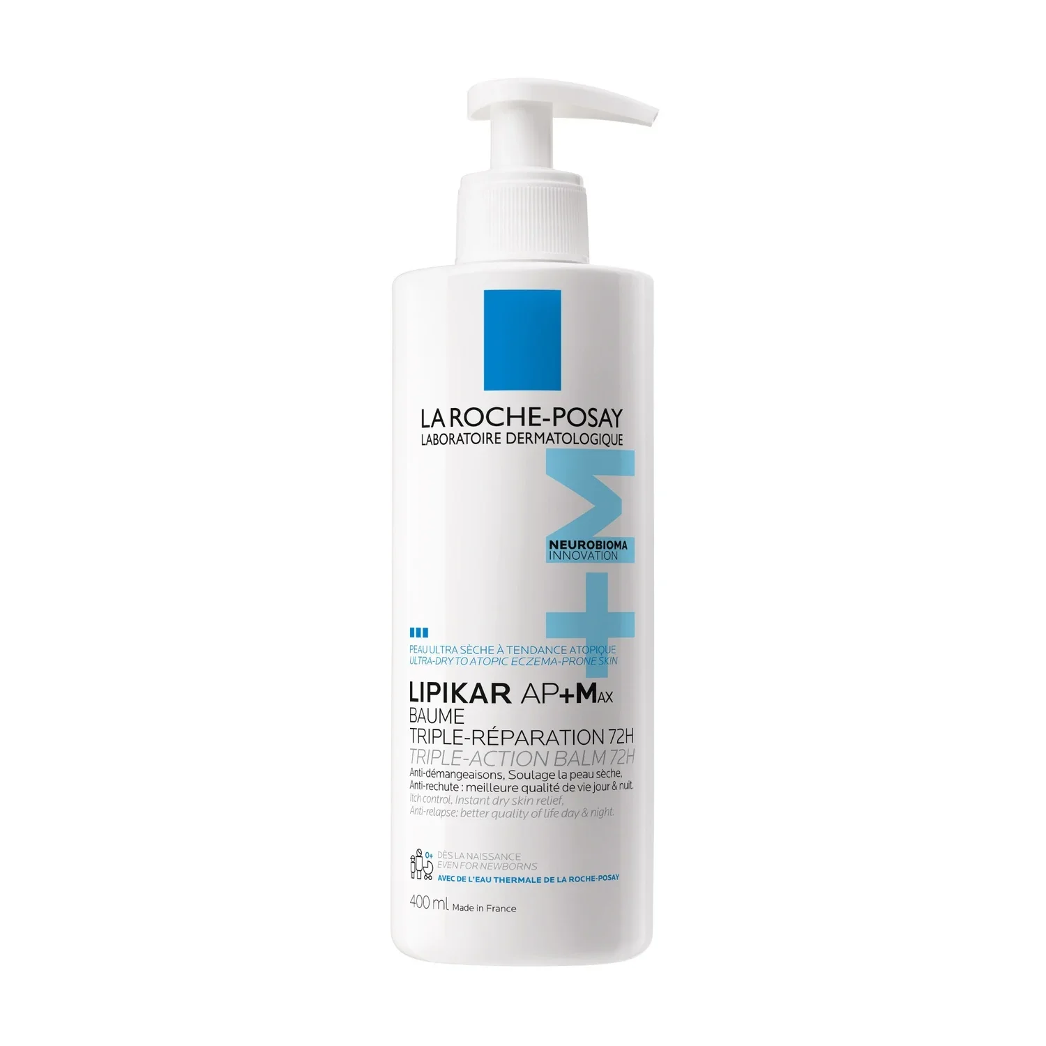 La Roche Posay Lipikar Baume AP+ Max 400mL – Conforto e Hidratação 1 La Roche Posay Lipikar Baume AP+ Max 400mL – Conforto e Hidratação