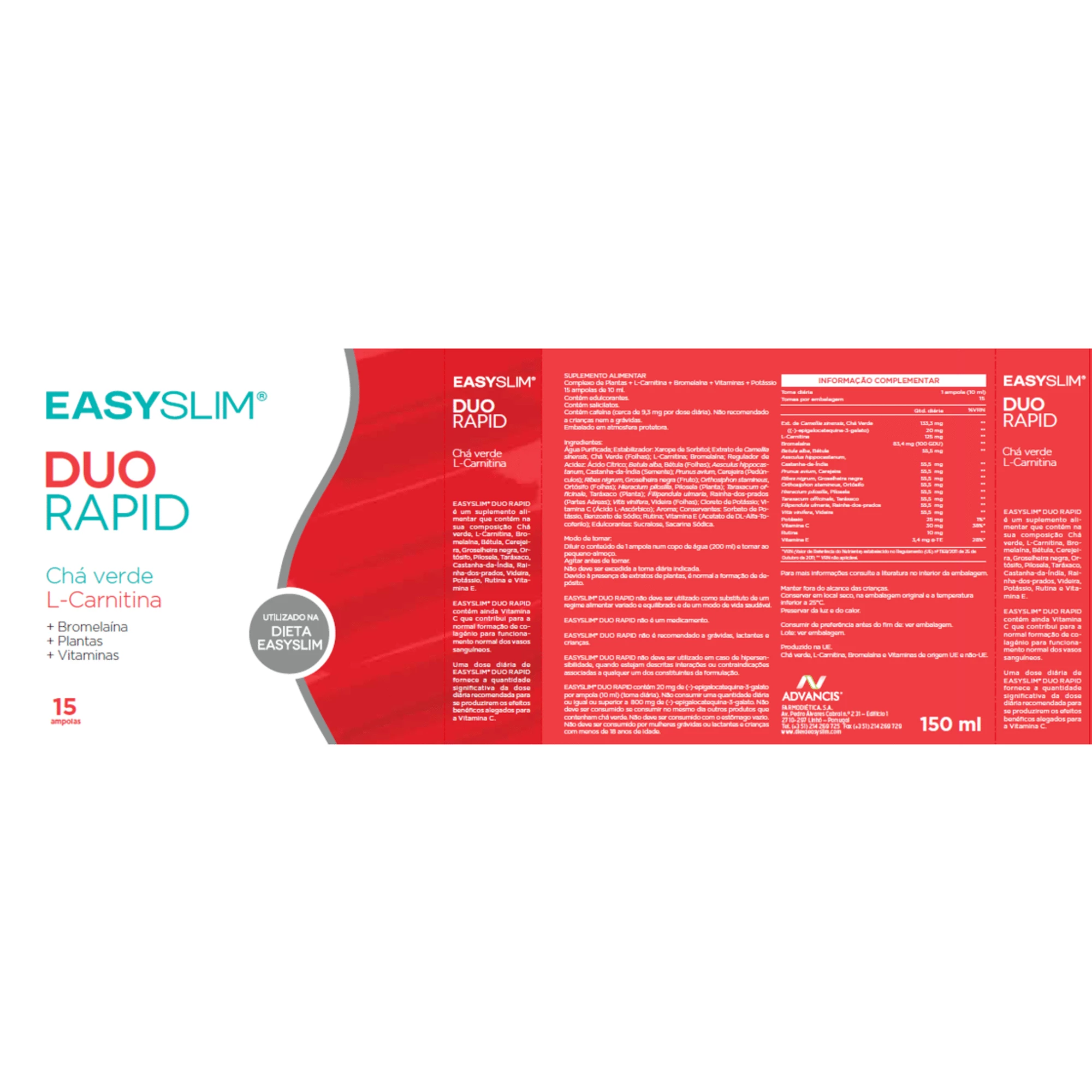 EasySlim Duo Rapid 15 ampolas 2 EasySlim Duo Rapid 15 ampolas - Image 2