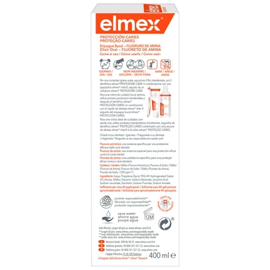 Elmex Proteção Cáries Colutório Oral 400ml - Image 2