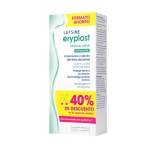 Lutsine Eryplast Pasta de Água 2X125G - 40% 2ª Unidade