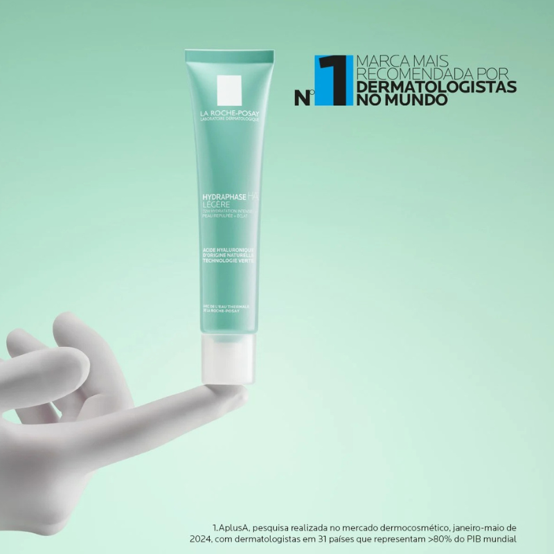 La Roche Posay Hydraphase HA Ligeiro Creme Hidratante 40ml | 72h de Hidratação | Pele Normal a Seca 3 La Roche Posay Hydraphase HA Ligeiro Creme Hidratante 40ml | 72h de Hidratação | Pele Normal a Seca - Image 3
