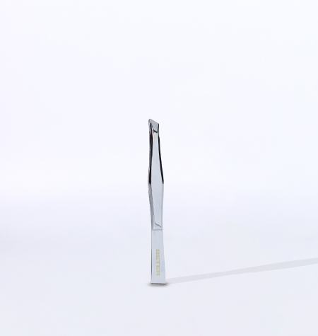 Pinça de depilar ponta oblíqua cromado - Image 2