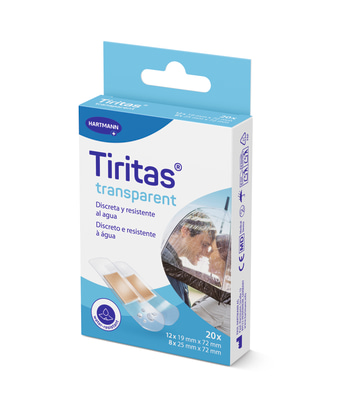 Hartmann Tiritas Transparent Pensos x20