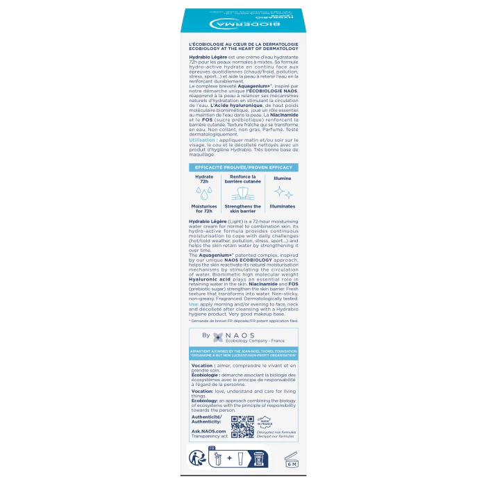 Bioderma Hydrabio Creme Light 40ml 4 Bioderma Hydrabio Creme Light 40ml - Image 4